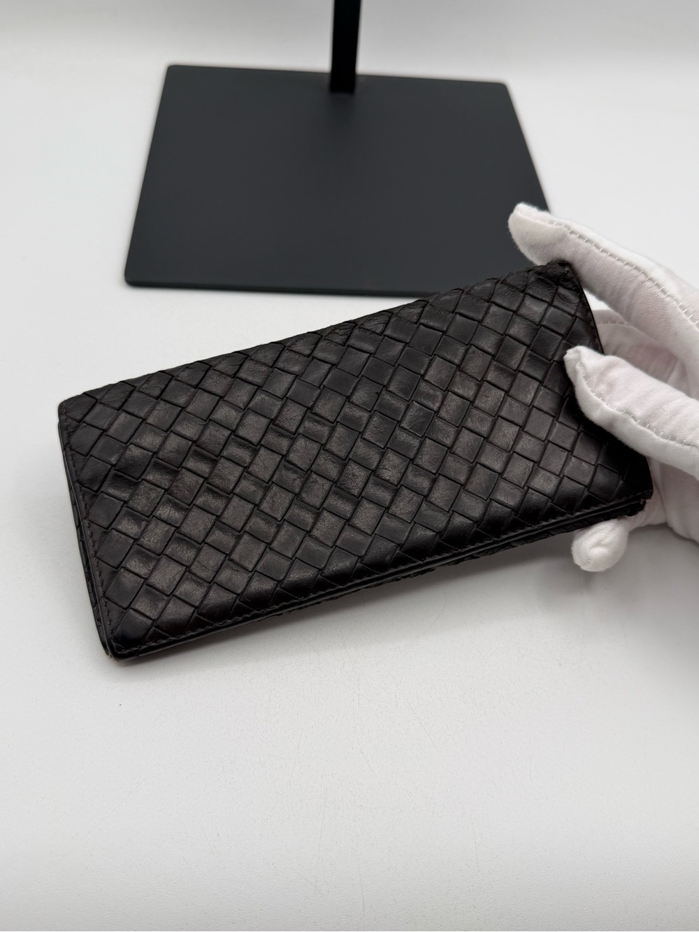 Bottega Veneta Intrecciato Flap Wallet